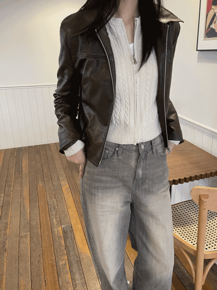 Hunt leather jacket (2 colors)